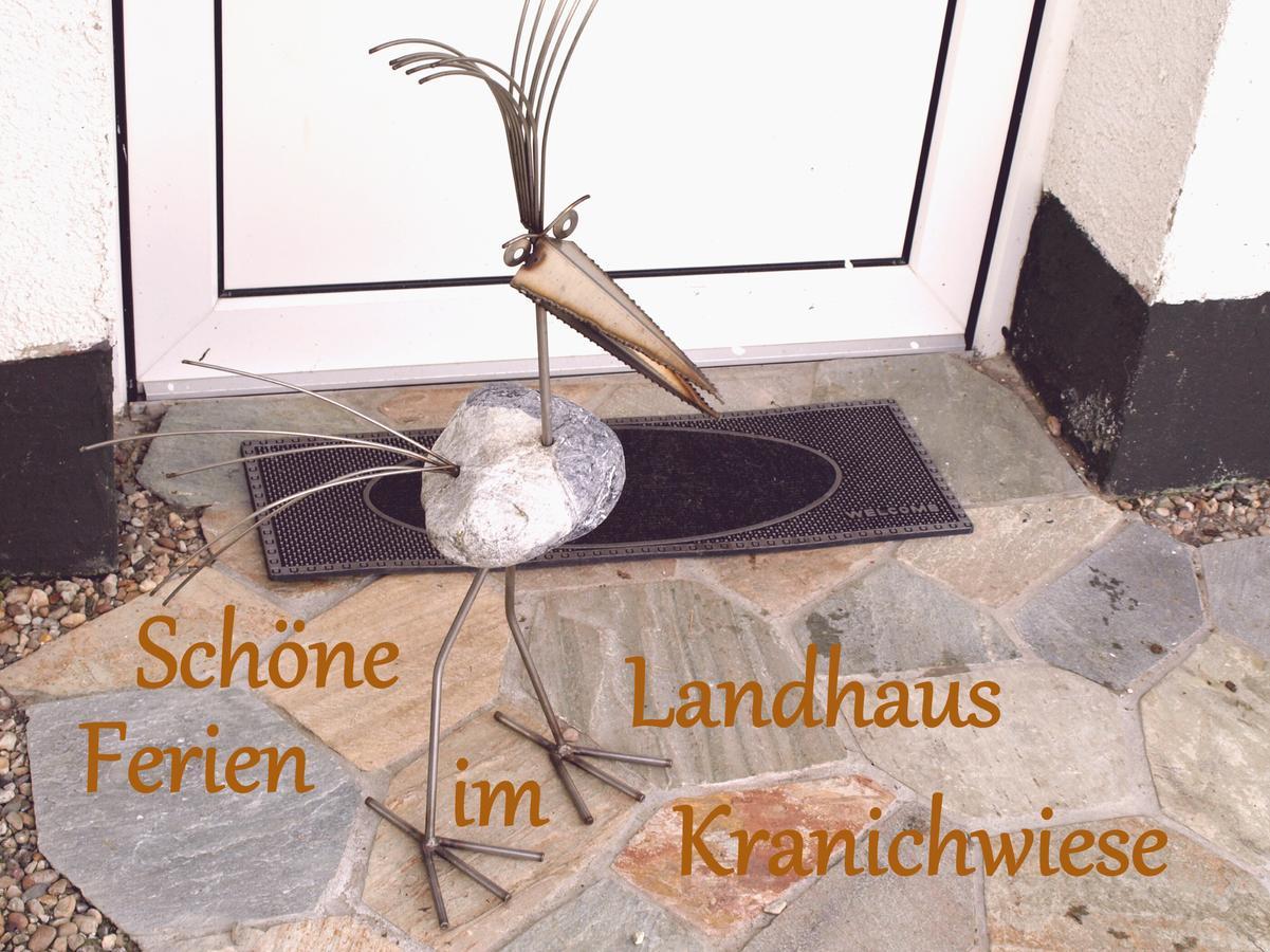 Landhaus Kranichwiese Göhren-Lebbin Exteriör bild